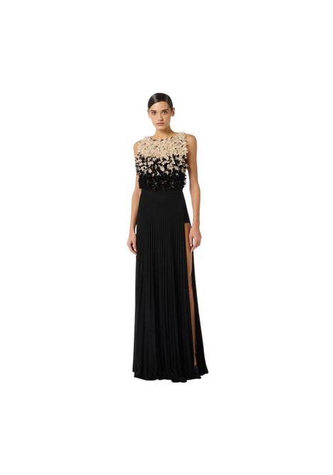 Red Carpet dress in tulle and lurex jersey ELISABETTA FRANCHI | dress | ABR4462E2685